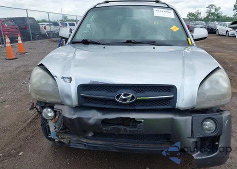 2007 Hyundai Tucson Limited/Se z USA, uszkodzony, nr VIN KM8JN12D27U505208